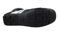 Prada Men's Black Leather Rev High-Top Sneaker 2TG172