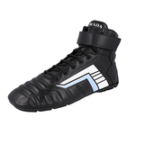 Prada Men's Black Leather Rev High-Top Sneaker 2TG172