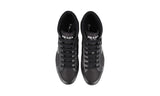 Prada Men's Black Leather Offshore High-Top Sneaker 2TG195