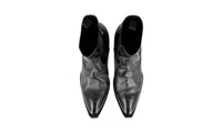 Prada Men's Black Leather Cowboy Half-Boot 2TG210