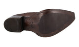 Prada Men's Brown welt-sewn Leather Cowboy Half-Boot 2TG210