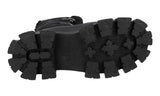 Prada Men's Black Monolith Shearling Boots 2UE014