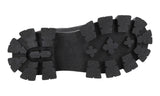 Prada Men's Brown Heavy-Duty Rubber Sole Monolith Shearling Boots 2UE014