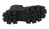 Prada Men's Black Monolith Shearling Boots 2UE015