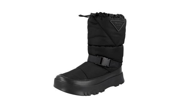 Prada Men's 2UE024 3LFV F0002 Nylon Boots