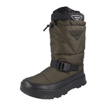 Prada Men's Green Apres Ski Booties Boots 2UE024