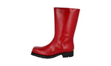 Prada Men's Red Leather Boots 2UG004