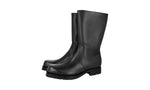 Prada Men's 2UG005 070 F0002 welt-sewn Leather Boots