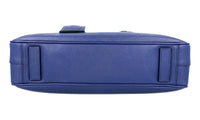 Prada Men's Blue Saffiano Leather Folder Bag 2VE305