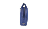 Prada Men's Blue Saffiano Leather Folder Bag 2VE305