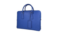 Prada Men's Blue Saffiano Leather Folder Bag 2VE363