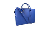 Prada Men's Blue Saffiano Leather Folder Bag 2VE363