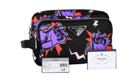 Prada Men's Purple Frankenstein Hand Limited Weekender 2VF029