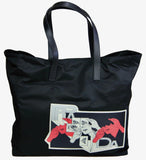 Prada Women's Black Comic Shopper 2VG019