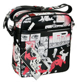 Prada Men's 2VH031 Multicoloured Leather Messenger Bag