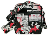 Prada Men's Multicoloured Leather James Jean Comic Dna Messenger Bag 2VH031
