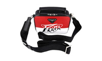 Prada Women's Black High-Quality Saffiano Leather Brique Bandoleer Limited Shoulder Bag 2VH070