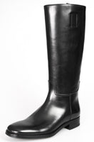 Prada Men's Black welt-sewn Leather Boots 2WA004
