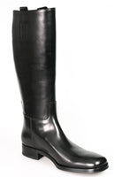 Prada Men's Black welt-sewn Leather Boots 2WA004