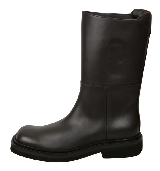 Prada Men's 2WG011 6DT F0003 welt-sewn Leather Boots