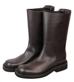 Prada Men's Brown welt-sewn Leather Boots 2WG011