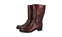 Prada Men's 2WG012 6DT F0397 welt-sewn Leather Boots