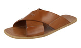 Prada Men's 2X2302 248 F0054 Leather Sandals
