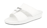 Prada Men's 2X2938 053 F0009 Saffiano Leather Leather Sandals