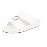 Prada Men's White Saffiano Leather Sandals 2X2938