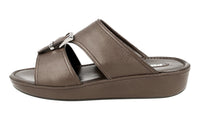Prada Men's Brown Saffiano Leather Sandals 2X2938