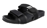 Prada Men's 2X3002 3J4Z F0806 Leather Sandals