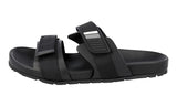 Prada Men's Black Leather Sandals 2X3002