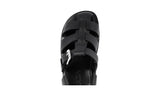 Prada Men's Black Leather Sandals 2X3007