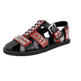 Prada Men's Multicoloured Leather Sandals 2X3008