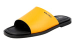 Prada Men's 2X3017 3E0N F065Y Saffiano Leather Leather Sandals