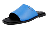 Prada Men's 2X3017 3E0N F0NOF High-Quality Saffiano Leather Leather Sandals