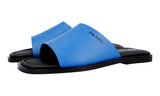 Prada Men's Blue Saffiano Leather Sandals 2X3017