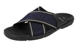 Prada Men's 2X3032 3L74 F0JPM Leather Sandals