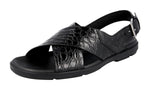 Prada Men's 2X3033 435 F0002 Leather Sandals