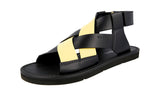 Prada Men's 2X3048 A21 F089V Leather Sandals