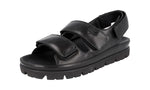 Prada Men's 2X3064 038 F0002 Leather Sandals