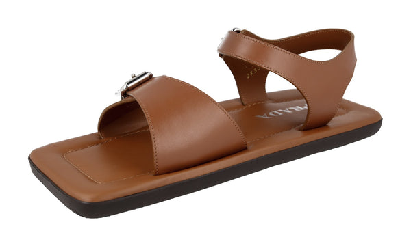 Prada Men's 2X3071 248 F0005 Leather Sandals
