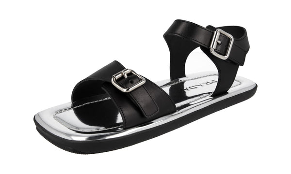 Prada Men's 2X3071 3LJ9 F0632 Leather Sandals