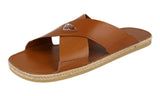Prada Men's 2X3141 248 F0054 Leather Sandals