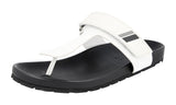 Prada Men's 2Y3013 34A F0009 Leather Sandals