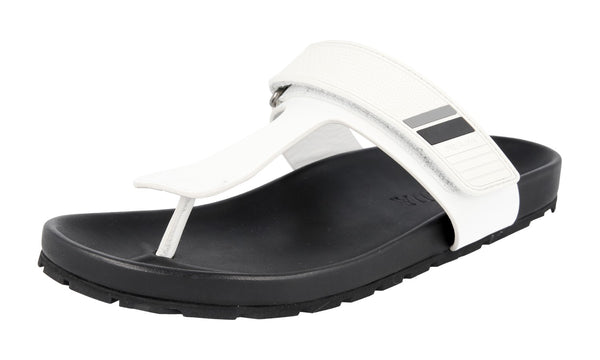 Prada Men's 2Y3013 34A F0009 Leather Sandals