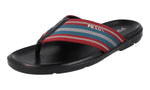 Prada Men's 2Y3030 3KXR F0C4R Leather Sandals