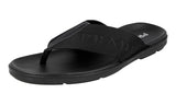 Prada Men's 2Y3053 3KXT F0002 Leather Sandals