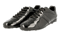 Prada Women's Black Leather Sneaker 3E4126