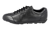 Prada Women's Black Leather Lane Sneaker 3E4900